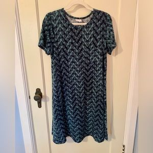 LuLaRoe Carly dress M EUC
